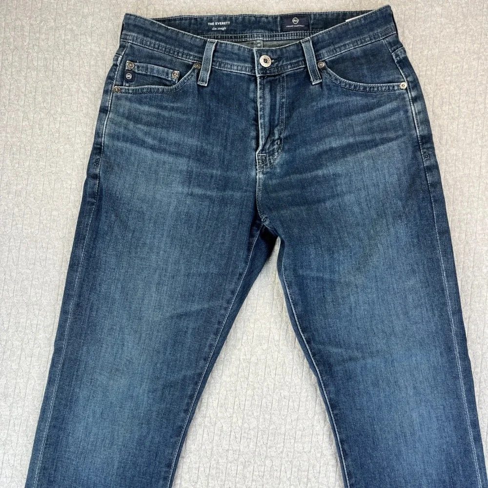 AG Adriano‎ Goldschmied The Everett Slim Straight Jeans Mens Size 29x34